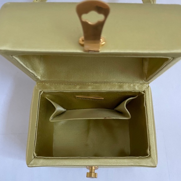 SOLD Bottega Veneta Satin Top Handle Bag - Picture 6 of 6